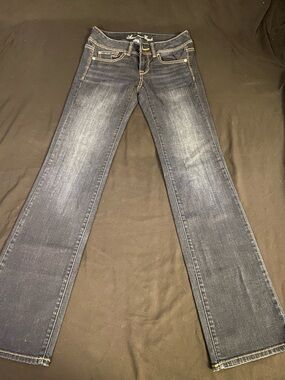 American Eagle Outfitters Dark Blue Bootcut Jeans